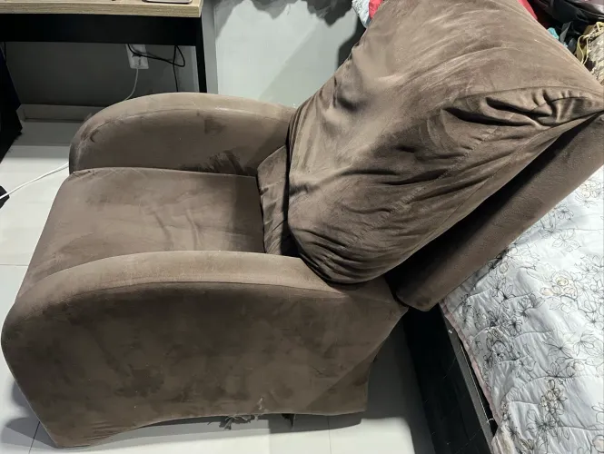 Poltrona Reclinável Marrom - Funciona Perfeitamente | Apenas R$ 350