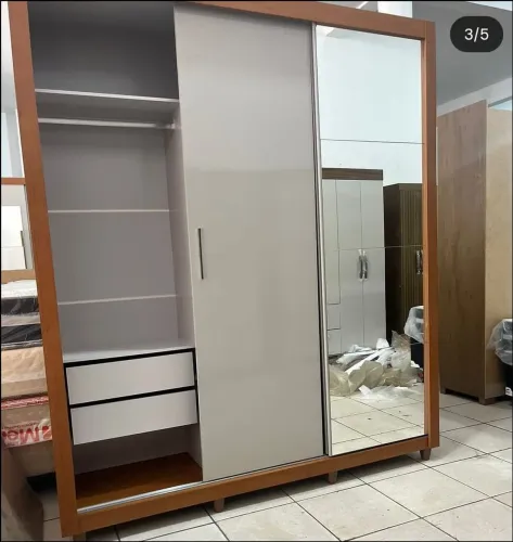 Guarda roupa Casal Carioca Clara 1,85 de largura- Novo e embalado!!
