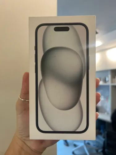 IPHONE 15 128GB LACRADO!!! GARANTIA DE 1 ANO PELA APPLE!!!