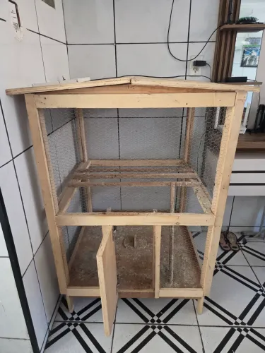 ? Viveiro grande e resistente para aves | 1,20m × 80cm | Pronto para