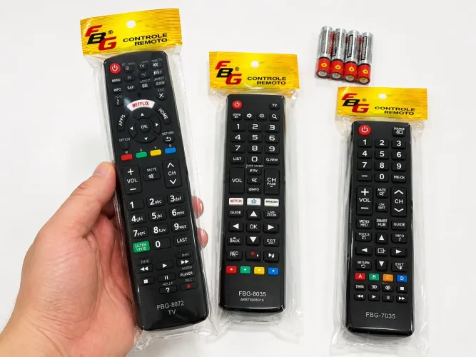 Controle Remoto para TV (Samsung, LG, Philco, Panasonic e TV Box)