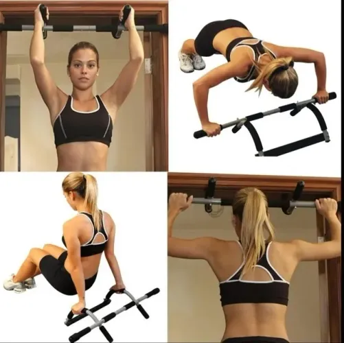 Barra Porta Multifuncional Multi Exercícios Paralela Fixa Musculação