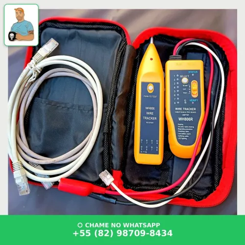 WH806R Wire Tracker Localizador e Testador de Cabos + Estojo