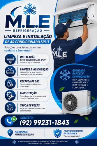 Limpeza de ar condicionado split }|{