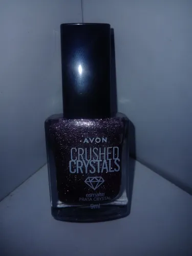 Esmalte Avon Crushed Crystals Prata Crystal