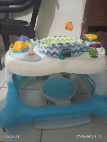 Andajar 4 em 1 da cosco modo andajar modo balanço modo jumper e modo de atividades