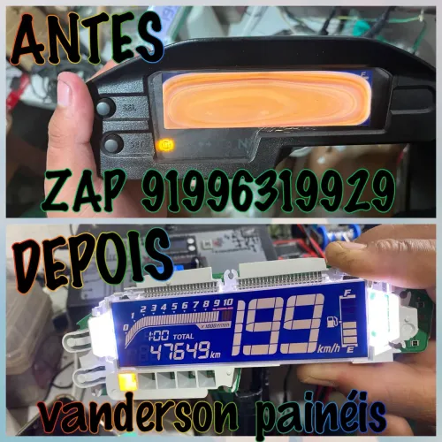 CONSERTO DE PAINEL DE MOTOS