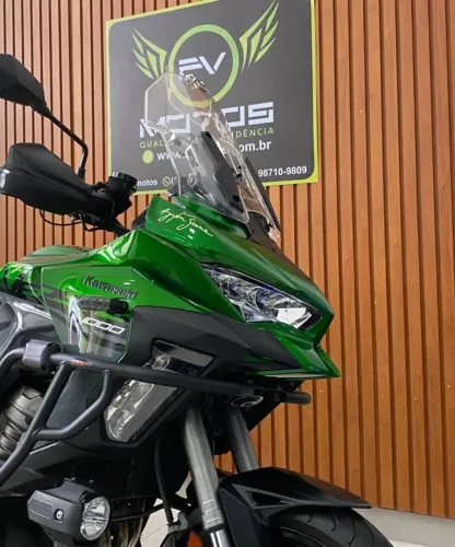 KAWASAKI VERSYS 1000 GRAND TOURER VERDE 2020 - IMPERDÍVEL