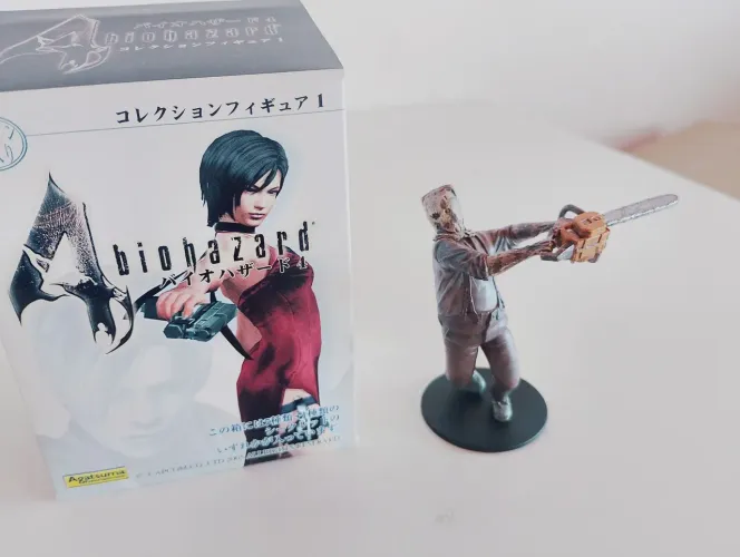 Action Figure Biohazard 4 Dr Salvador Chainsaw man oficial Capcom Agatsuma