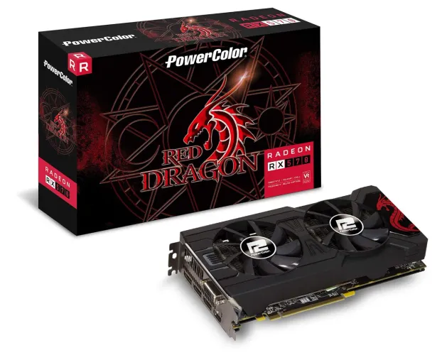 ? Placa de Vídeo PowerColor Radeon RX 570 Red Dragon 4GB GDDR5 ?