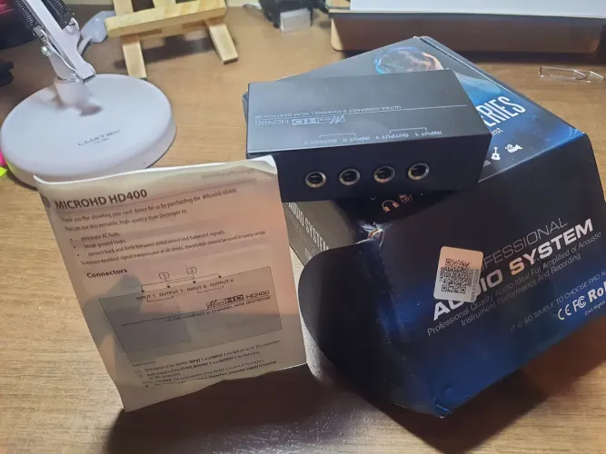 Eliminador de ruído áudio HD400 Hum Destroyer