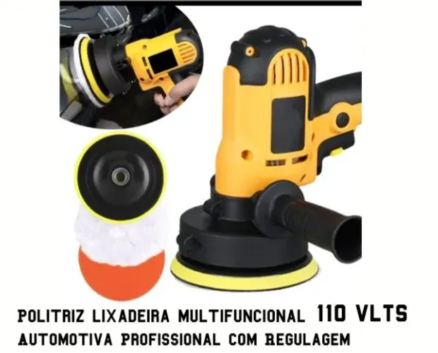 Vendo politriz lixadeira multifuncional automotiva Profissional com Regulagem 110vlt 700W 