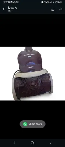 Aspirador Brastemp Clean 1400W Bag Free Completo Funcionando