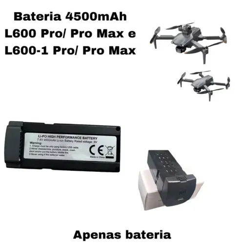 Bateria 4500mAh Drone L600 Pro Max