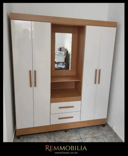 GUARDA ROUPA COM ESPELHO - NOVO / ENTREGAMOS 