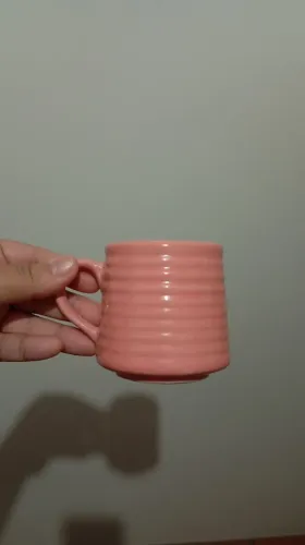 Jogo de xícaras rosa 200ml SEM PIRES