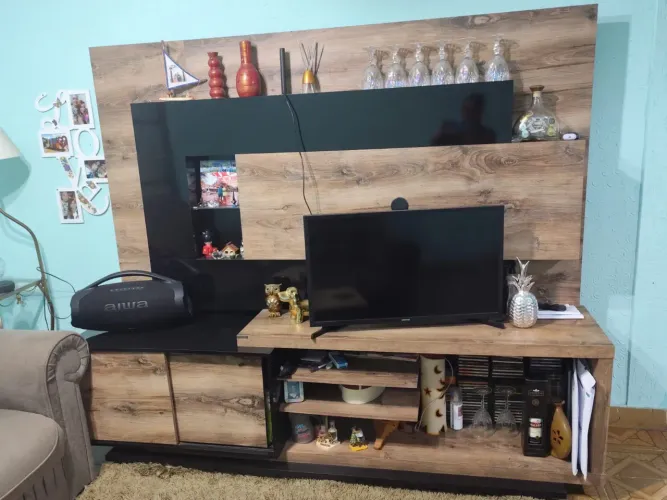 Rack com painel