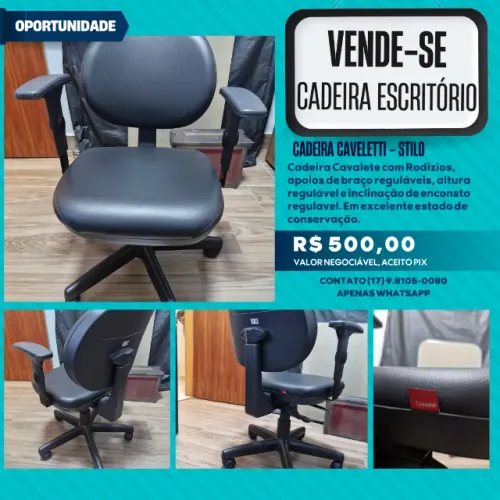 Cadeira Cavaletti - Para Escritório