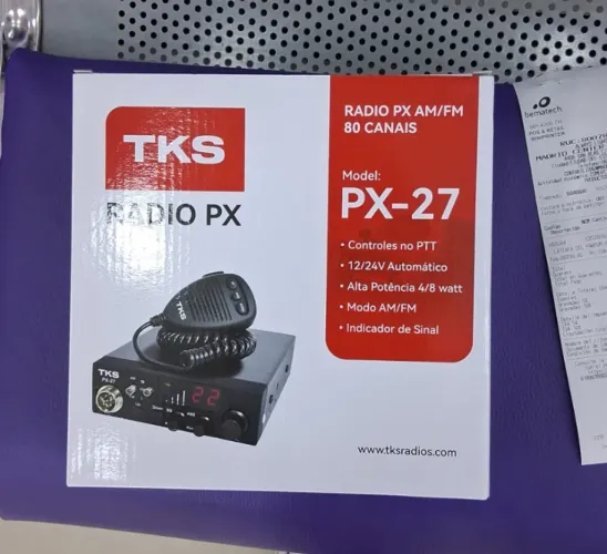 Rádio PX para carro