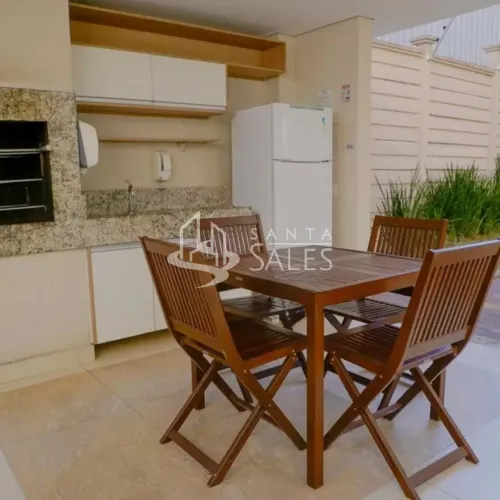 Apartamento à venda em São Paulo-SP, no Cambuci, com 1 quarto, 1 suíte, 1 sala e 1 banheir