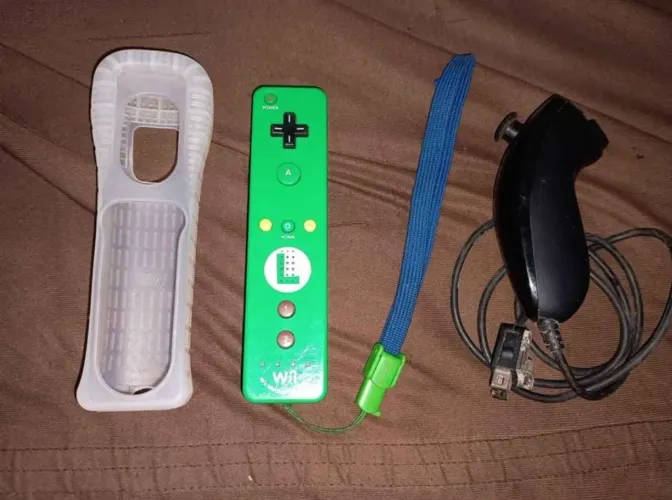 Controle Nintendo wii Luigi edition