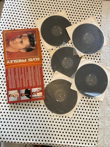 5 LPs de Elvis Presley - Book