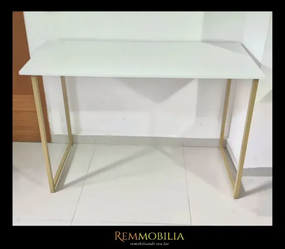 MESA ESTILO INDUSTRIAL / APARADOR ESCRIVANINHA - NOVA