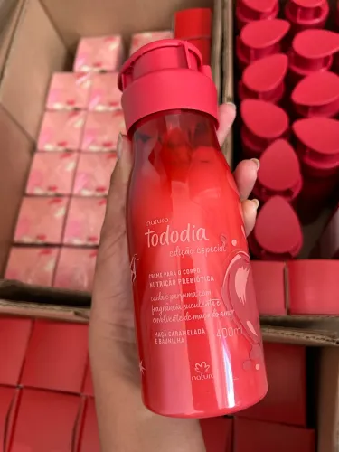 Hidratante Natura Tododia Maçã Caramelada e Baunilha 