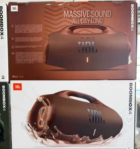 Boombox 4 marrom
