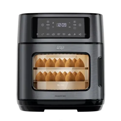 Fritadeira Elétrica Air Fryer Oven Black INOX WAP WAOD2