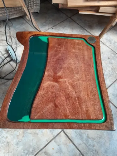 Tábua de corte artesanal para churrasco e frios