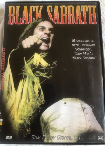DVD Black Sabbath - 15 Sucessos do Metal"