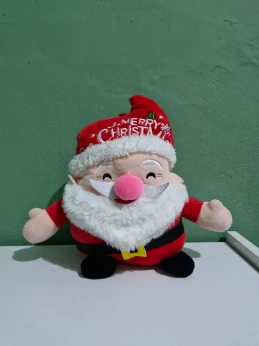 Pelúcia Papai Noel - Ótimo estado