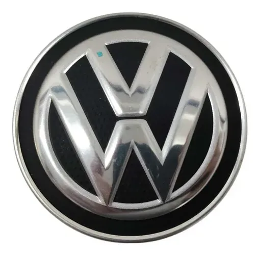 Calota Central Roda Vw Tiguan 2020 5g0601171 Preto