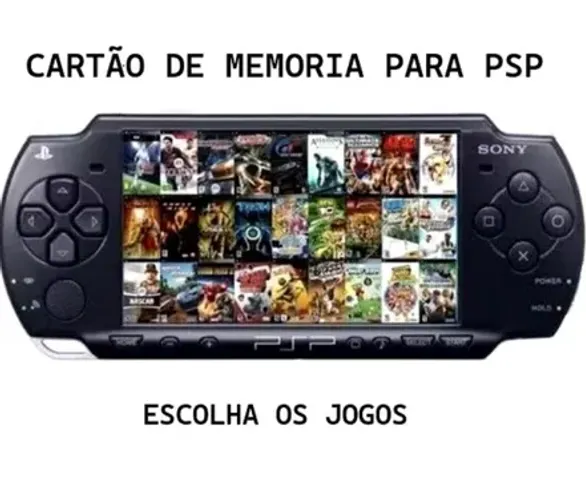 Cartão de memoria para PSP 1000/2000/3000