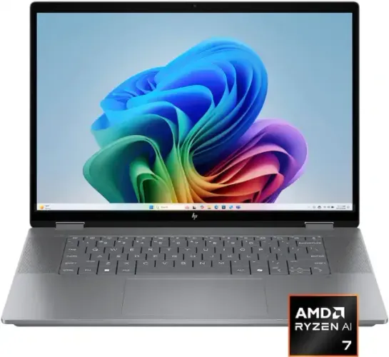 Notebook HP OmniBook X Flip 16 Ryzen AI 7 350 24GB RAM 1TB SSD Tela 2K Touch Copilot+