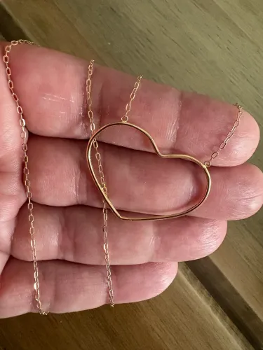 Colar ouro 18k coação