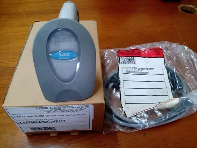 Leitor Código de Barras Laser Datalogic QS7000 interface teclado PS/2 (012459)
