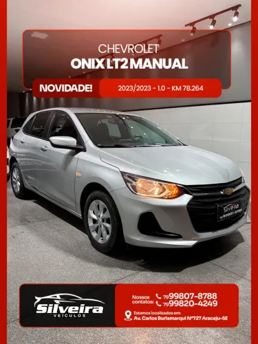 Chevrolet Onix Hatch LT 1.0 12V Flex Mec. 4P 2023