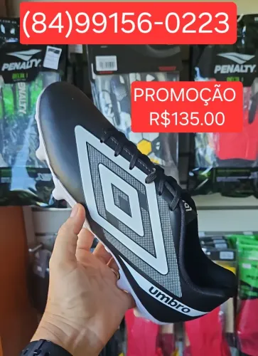 PROMOÇÃO CHUTEIRA UMBRO ORIGINAL-R$135.00 AVISTA 