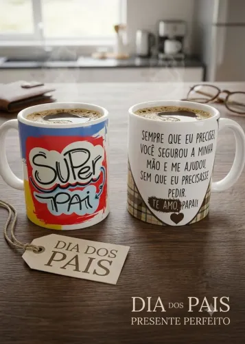 Caneca personalizada dia dos pais