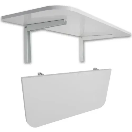 Mesa Retrátil Branca 90 x 40 cm