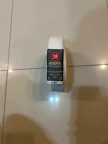 FAIXA ATAMA jiu-jitsu branca A1