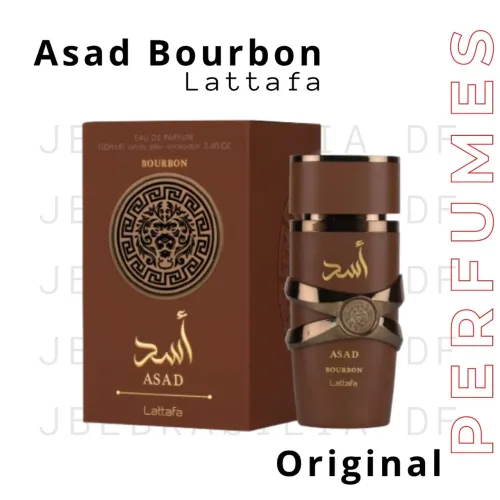 PERFUME ASAD BOURBON LATTAFA ORIGINAL LACRADO