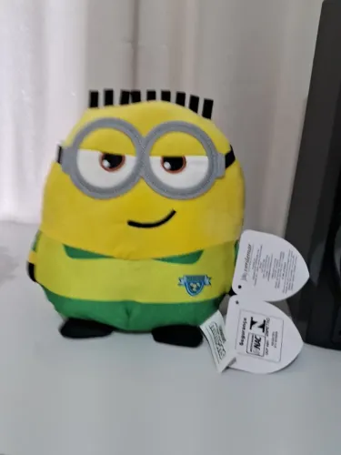 Minion Pelúcia Futebol Seleção Brasileira