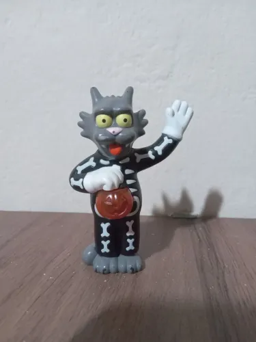 Boneco scratchy simpsons burger king USA