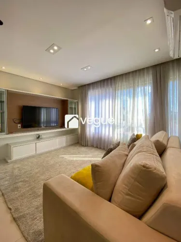 Apartamento mobiliado de 70m² com 1 quarto, sendo 1 suíte para alugar no bairro Cambuí, Ca