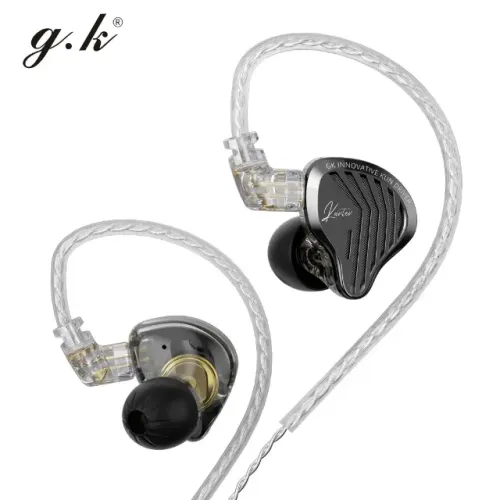 Fone De Ouvido Intra Auricular GK Kunten IEM 3.5mm Sem Microfone ? Novo e Lacrado