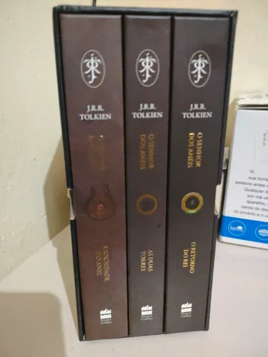 Box Trilogia Senhor dos Anéis Capa Dura