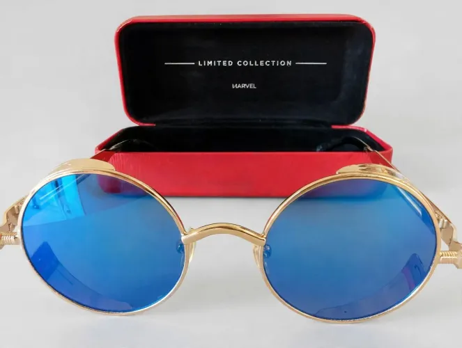 Óculos De Sol Chilli Beans Marvel Limited Collection Tony Stark Espelhado Unissex original